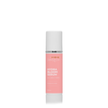Pink skincare serum bottle labeled 'Hydra Bloom Serum' on a white background